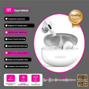 Original HKRETI H1 Wireless Earphones Bluetooth 5.4 Sport Waterproof Noise Reduction Stereo Compatible with Android and iOS