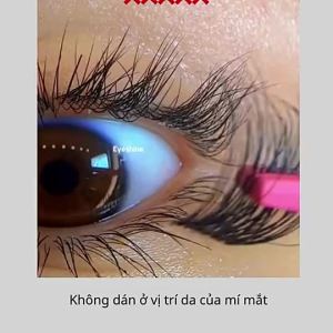 Keo dán mi Tím nhanh khô keo gắn mi kích mí dán mí 2in1 kèm que Y- Dinh Dinh máy làm đẹp