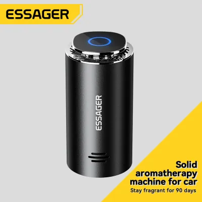 Essager xe rắn Máy hương liệu ARC 360 ° khe thoát khí rắn hương liệu xe hương liệu (Cologne) ion thanh lọc Balm thoải mái Kìm khuẩn khử mùi hôi