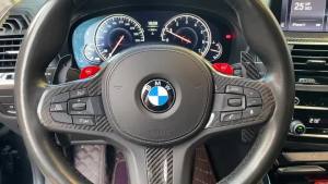 OnlyF U Carbon Fiber Shift Paddle For BMW M2 G87 2023 Car Steering Wheel Paddle Shifter Replace Cover Trim Accessories R6P8Q