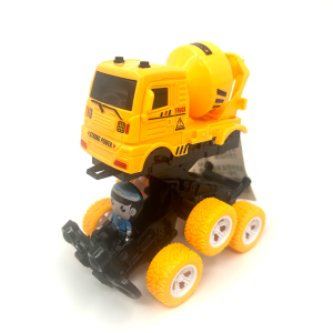 ของเล่นรถเด็ก รถก่อสร้าง 6x6 มีการ์ตูนในรถ ดีไซน์สวยงาม หมุน 360 องศา ช่วยเสริมพัฒนาการ เสริมความคิดและจินตนาการ พร้อมส่ง