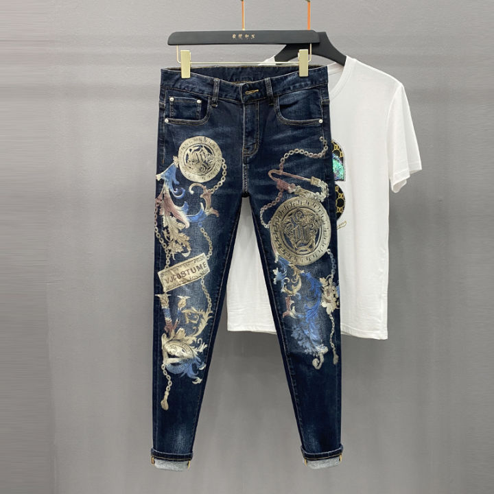 Naimo ins European Fashion Brand Autumn New High-end Painted