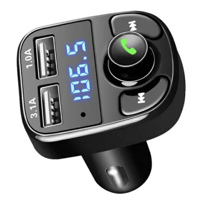 Casan Mobil / Car Charger / SAVER LED Modulator MP3 Bluetooth Wireless Universal LED Fast Charging