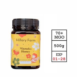 Hillary Farm Manuka Honey 500gr Madu New Zealand Asli Original