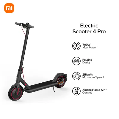 Xiaomi Electric Scooter 4 Pro Maximum Power 700W Approximately 55km General Range 25km/h Maximum Speed