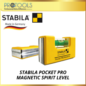 STABILA POCKET PRO MAGNETIC SPIRIT LEVEL | MINI POCKET WATER LEVEL - 17953