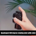 Foldable Selfie Stick Quadruped 360 Degree Rotating Mini Selfie Stick Bluetooth Anti-Shake Phone Holder Vlog Shooting TikTok. 