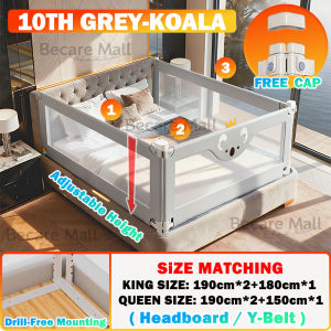 ready stock[10th Gen] Lifting Baby Bed Fence Safety Anti-fall Pagar Bed Fence Baby Size150/180 Katil kid Penghadang Katil  Bed rail