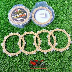 KAMPAS KOPLING / PLAT KOPLING KEVLAR MOTOR YAMAHA BYSON / MX KING / R15V2 / NVA XTR RACING
