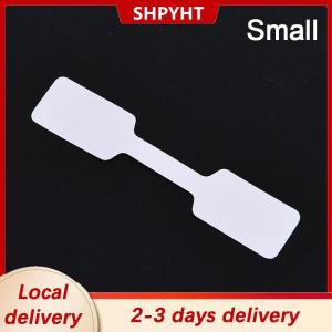 [COD] SHPYHT Local delivery Ship within 24 hours 100pcs White Price Label Tags with Hanging String Jewelry Stationery Shoes Cloth