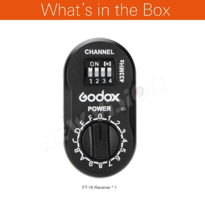 Official Shipment Godox FTR-16 Remote Wireless Power Control Ft-16 ...
