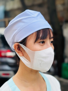 Nón Vải Y Tế Bác Sĩ Y Tá Điều Dưỡng - Mũ Trùm Đầu Kháng Khuẩn