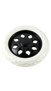 EVA Shopping Trolley Replacement Wheels Silent Bearing Shopping Cart Casters 8mm Shaft 1Pc