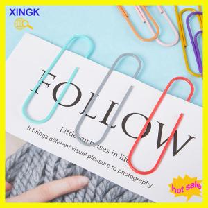 XINGK 10Pcs Lot 100mm Big Size Paper Clips Office Supplies Clip Bookmark Metal Office Accessories