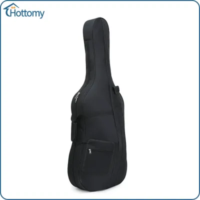 Double Shoulder Cello Padded Protective Cover Anti-slip Waterproof Soft Case with Carry Handle for Cello Holder Accessory