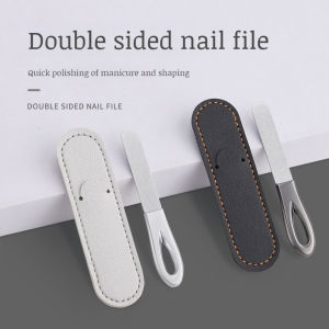Professional Double Sided Emery Nail File High Quality Manicure Tool Smooth Durable Nail Care Home Salon Personal Grooming