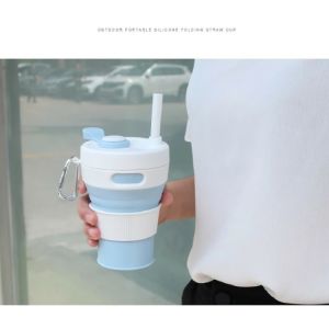 Smartchoice Gelas Lipat Silicone/Collapsible Silicone Foldable Coffee Cup 550ML