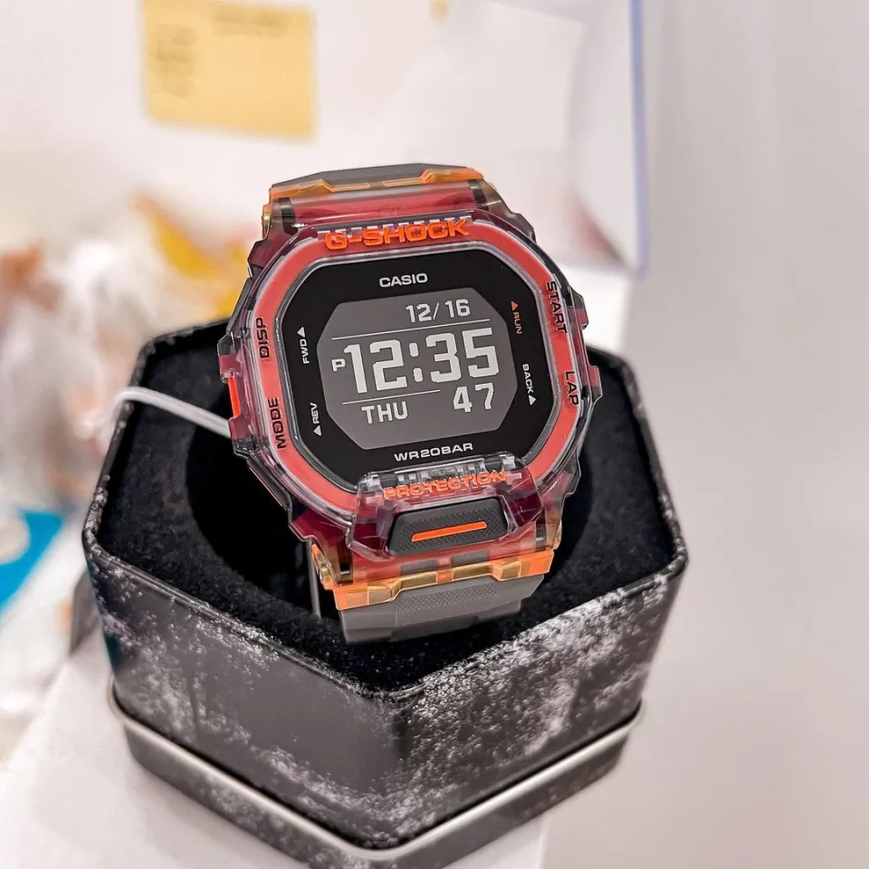 OFFICIAL WARRANTY) Casio G-Shock GBD-200SM-1A5 G-SQUAD Digital
