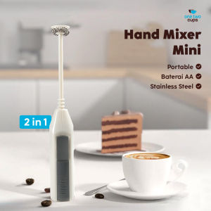 Hand Mixer Mini Pengocok Telur Kopi Susu Milk Frother Pengaduk Baterai 16310