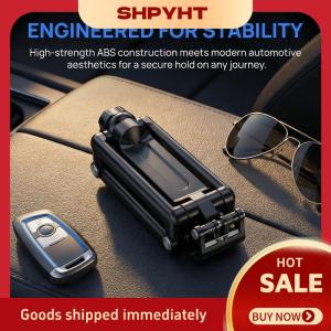 SHPYHT✨ Car Phone Holder Sun Visor Mount Adjustable Stand Hands-Free Support for Daily and Long-Distance Drivers