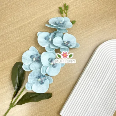 ANGGREK PALSU BUNGA ANGGREK ORCHID ARTIFICIAL BUNGA MAINAN BUKET BUNGA PALSU ARTIFICIAL FLOWER