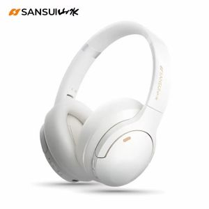 SANSUI TD46 Gaming Headset Dual Connection Wireless Headphone Bluetooth V5.4 ANC+ENC Mode Music Noise Reduction  With Mic