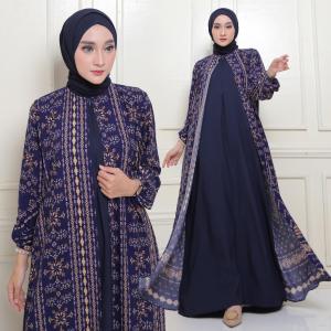 Warna Warni Brand Dress safiya Bahan Rayon Diamond