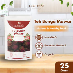 ALAMEE Rose Tea Teh Bunga Mawar Organik Kering Dried Flower 25gr