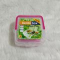 Uniware 217 SQUARE LUNCH BOX with 4 Compartments / food keeper / food storage box bento box. 