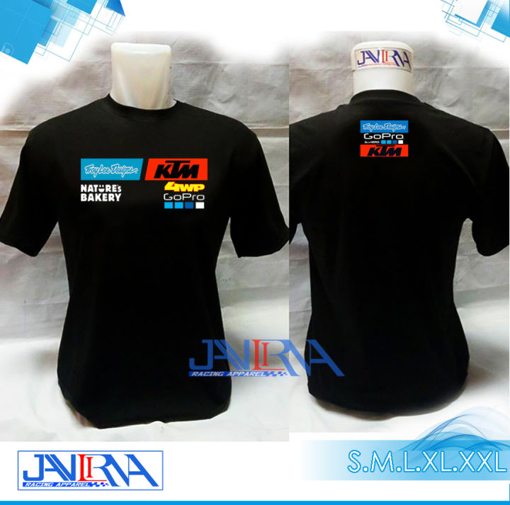 Kaos Baju Troylee Design KTM Gopro 4wp Supermoto mxgp Bahan Cotton