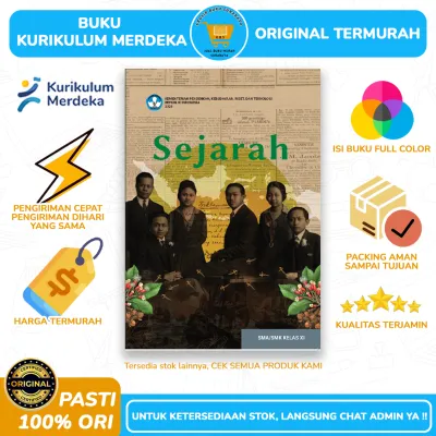 Buku Sejarah kelas 11 SMA - Buku Paket Siswa - Kurikulum Merdeka