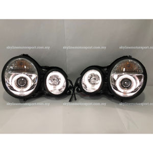 Mercedes Benz W210 E Class Head Lamp Projector Led Ring 100% Taiwan 1995  2002