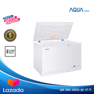 Chest Freezer AQUA AQF 150 HC Anti Bacterial 150 Liter Lampu Led Low Watt