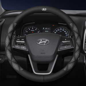 NEW Style Car Steering Wheel Cover Breathable Anti Slip Leather For Hyundai Avante Elantra i30 Grand Starex SantaFe Sonata Tucson Getz Matrix Accent LAFESTA MISTRA Accessories
