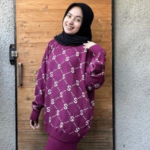 Siena Sweater Rajut Oversize Premium fit to XXL