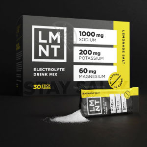 LMNT Keto Electrolyte Powder 1 Box (30 counts) -   Vegan Zero Sugar Low Carb LCHF Keto Diet Friendly USA