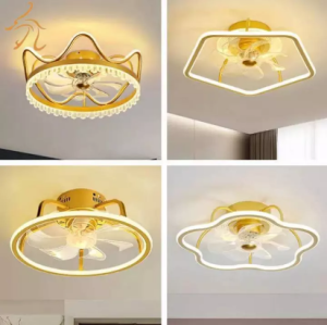 【Filipino Stock】Ceiling Fan With Light Bedroom Ceiling Fan Lamp Dining Room Fan Ceiling Light