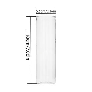 Clear Cylinder Flower Vase Plastic Vases for Living Room Party Hydroponic Flower Vase Minimalist Vase Home Decor