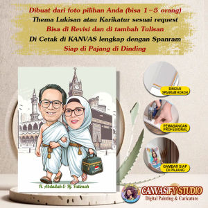 Karikatur untuk Kenang-kenangan Haji & Umroh