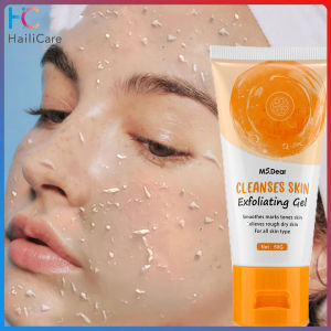 Hailicare Exfoliating Whitening Gel Deep Cleaning Scrub Cream Skin Rejuvenation Brightening Moisturizing Oil Control Removes Dead Skin Body Peeling Gel