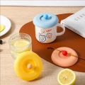 YESPERY 1/3Pcs Universal Silicone Cup Cover Round Tea Coffee Sealed Lids Anti-Dust Reusable Cup Lid Heat Resistant Mug Lid Drinking Accessories. 
