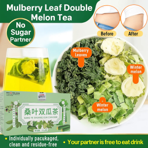 Mulberry leaf double melon tea  Natural Herbal Supplement  independent  bag 桑叶茶苦瓜片冬瓜皮独立茶包