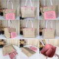 Coach 36658 58293 91381 29547 Reversible City Tote In Signature Canvas With Removable Pouch Women Shoulder Handbag. 