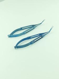 Kẹp mắt bằng hợp kim titan GREATLH kẹp mắt thẳng cong dụng cụ góc.