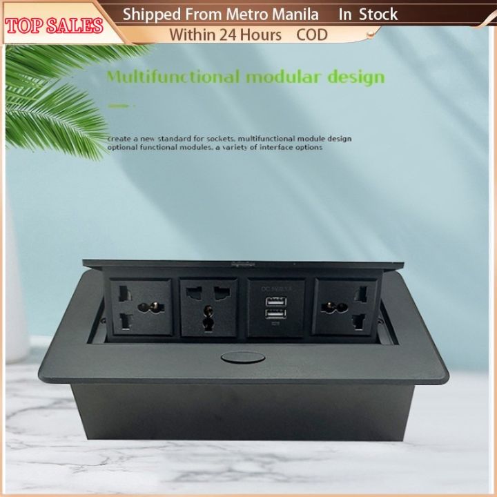 [TOP SALES] Universal Plug-In Adapter POP UP 2 Universal Socket Table ...