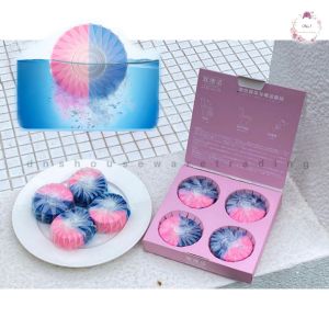 🇲🇾 Double Bubble Rose Fragrance Toilet Automatic Cleaner Pembersih Tandas Automatik Wangian 双色蓝泡泡粉蓝马桶自动清洁剂香氛洁厕灵玫瑰香洁厕