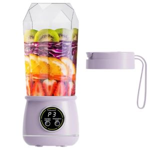 Wireless Electric Juice Maker 10 Blades Large Capacity Handheld Blender Bottle Juicing Cup 550ml Ice Crusher Smoothies