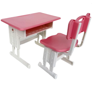 Toy Figure Model Realistic Desk and Chair School Supplies Set Dollhouses Pretend Girls Gift Decorations Pretend Playset