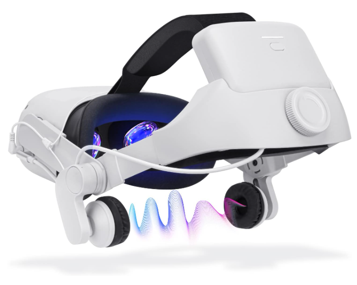 Lampelc Headphone Head Strap with 8000mah Battery Pack for Oculus