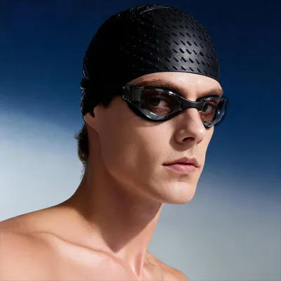 แว่นตาว่ายน้ำผู้ใหญ่ HD กันน้ำและป้องกันหมอก Swimming Goggles แว่นตาว่ายน้ำสำหรับผู้ใหญ่สำหรับฝึกการแข่งขันระดับมืออาชีพ